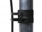 Preview: SNAP Befestigungsklammer light schwarz 4x