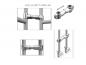 Preview: GUIL TMQ-02/440 Bühnengeländer 188cm Aluminiumversion sw