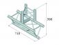 Preview: ALUTRUSS TRILOCK 6082AT-38 3-Weg-T-Stück