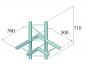 Preview: ALUTRUSS BILOCK BQ2-PAC44H 4-Weg Ecke