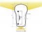 Preview: EUROLITE LED Neon Flex 230V Slim warmweiß 100cm