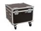 Preview: ROADINGER Flightcase 4x LED Theatre COB 100 Serie mit Rollen