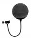 Preview: OMNITRONIC Mikrofon-Popfilter, Metall schwarz
