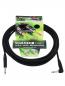 Preview: SOMMER CABLE Klinkenkabel 6,3 mono 1x 90° 6m sw Neutrik