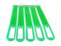 Preview: GAFER.PL Kabelbinder Klettverschluss 25x400mm 5er Pack grün