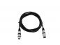 Preview: OMNITRONIC XLR Kabel 3pol 1,5m sw