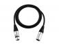 Preview: PSSO XLR Kabel 3pol 1m sw Neutrik