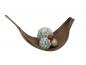 Preview: EUROPALMS Pinienkugel, beflockt, 30cm