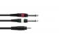 Preview: OMNITRONIC Adapterkabel 3,5 Klinke/2xKlinke 1,5m sw