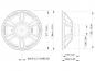 Preview: LAVOCE SSN153.00 15" Subwoofer, Neodym, Stahlkorb