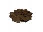 Preview: TCM FX Slowfall Konfetti rechteckig 55x18mm, braun, 1kg