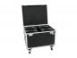 Preview: ROADINGER Flightcase 4x LED THA-100F/THA-120PC mit Rollen