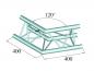 Preview: ALUTRUSS DECOLOCK DQ3-PAC22 2-Weg Ecke 120°