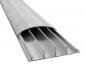 Preview: EUROLITE Bodenkabelkanal 75mm breit silber 2m