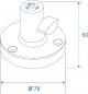 Preview: OMNITRONIC Halter Typ B für Tisch-Mikrofonarm sw