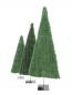 Preview: EUROPALMS Tannenbaum, flach, dunkelgrün, 120cm