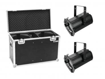 EUROLITE Set 2x LED THA-100F MK2 Theater-Spot + Case