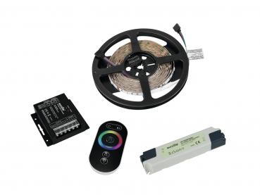 EUROLITE Set LED Strip RGB 5m + RF Controller + Trafo 12V