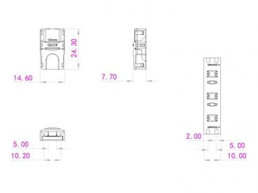 EUROLITE LED Strip Einspeiser 2Pin 10mm