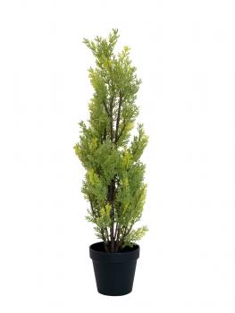 EUROPALMS Zypresse, Leyland, Kunstpflanze, 60cm