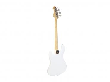 DIMAVERY JB-302 E-Bass, weiß