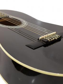 DIMAVERY AC-303 Klassikgitarre 3/4, schwarz