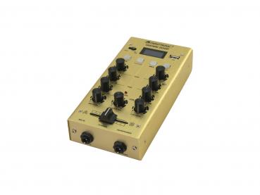 OMNITRONIC GNOME-202P Mini-Mixer gold