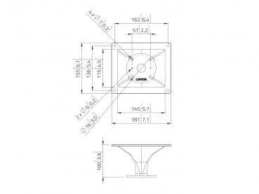 LAVOCE HD1004 1" Aluminiumhorn