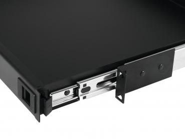 Preview: ACCESSORY Rackschublade/Schreibplatte lock 1HE