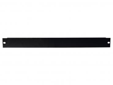 Preview: OMNITRONIC Frontplatte Z-19U, Stahl, schwarz 1HE