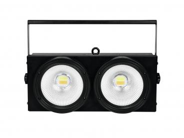 EUROLITE Audience Blinder 2x100W LED COB CW/WW