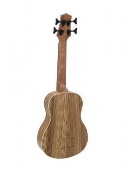 DIMAVERY UK-700 Bass-Ukulele. Zebra