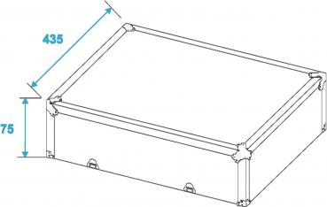 ROADINGER Plattenspieler-Case schwarz -S-