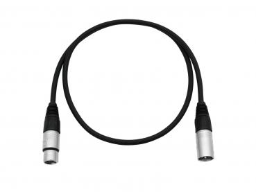 SOMMER CABLE XLR Kabel 3pol 0,9m sw Neutrik
