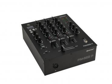 OMNITRONIC PM-322P 3-Kanal-DJ-Mixer mit Bluetooth und USB-Player