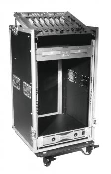 ROADINGER Spezial-Kombi-Case Profi, 17HE mit Rollen