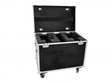 ROADINGER Flightcase 2x DMH-200 LED