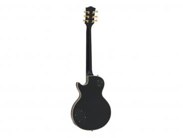 DIMAVERY LP-530 E-Gitarre, schwarz/gold