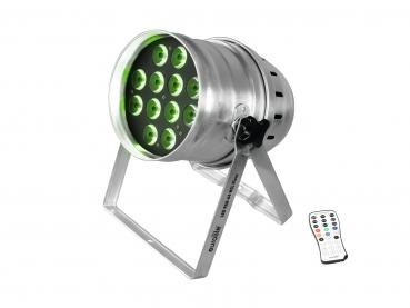 EUROLITE LED PAR-64 HCL 12x10W Floor sil