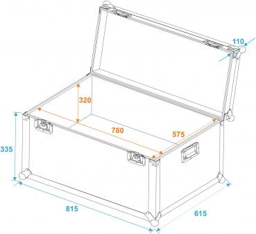 Preview: ROADINGER Universal-Transport-Case 80x60cm