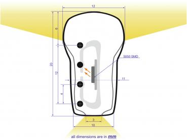 EUROLITE LED Neon Flex 230V Slim RGB 100cm