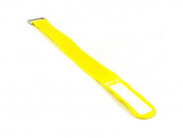 Preview: GAFER.PL Kabelbinder Klettverschluss 25x550mm 5er Pack gelb