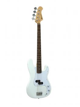 DIMAVERY PB-320 E-Bass, weiß