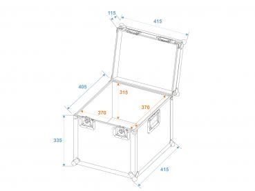 Preview: ROADINGER Universal-Transport-Case heavy 40x40cm