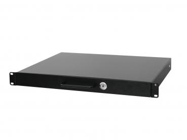 OMNITRONIC Rackschublade mit Schloss 1HE
