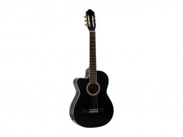 DIMAVERY CN-600L Klassikgitarre, schwarz