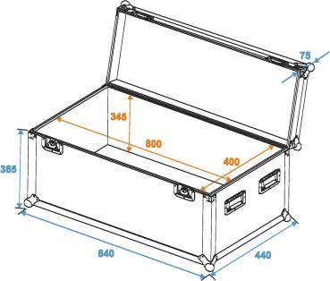 Preview: ROADINGER Universal-Case Profi 80x40x40cm