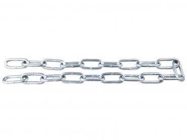 EUROLITE Rundstahlkette 8mm, WLL 200kg, 1m