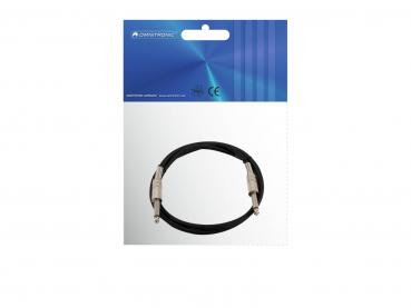 OMNITRONIC Klinkenkabel 6,3 mono 1,5m sw