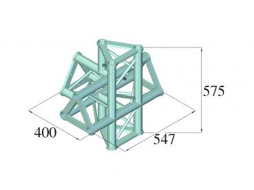 ALUTRUSS TRISYSTEM PAT-51 5-Weg-Stück